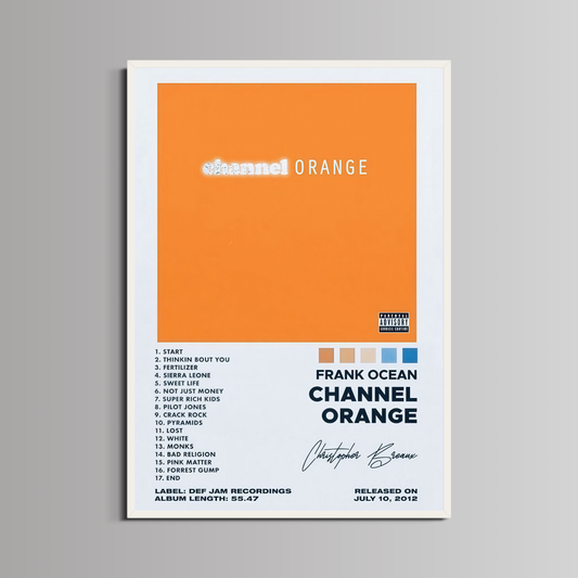FRANK OCEAN - ''CHANNEL ORANGE''