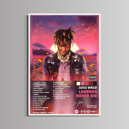 JUICE WRLD - ''LEGENDS NEVER DIE''
