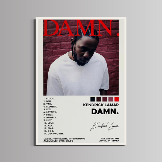KENDRICK LAMAR - ''DAMN''