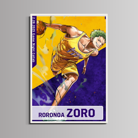 ONE PIECE - ''ZORO LAKERS''