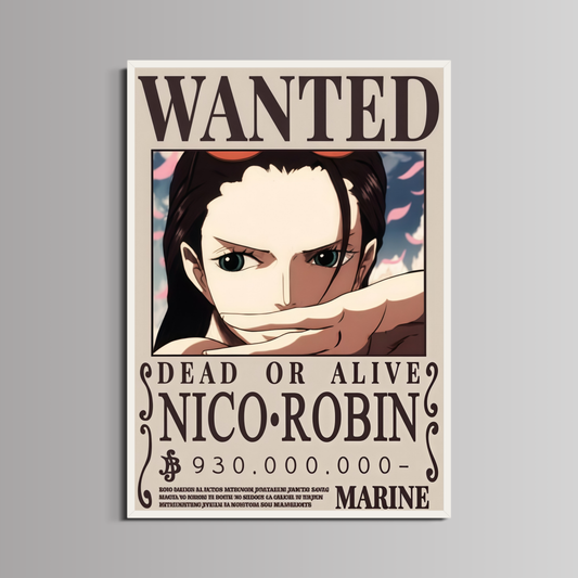 ONE PIECE - ''NICO ROBIN WANTED''