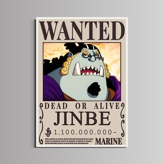ONE PIECE - ''JINBE WANTED''