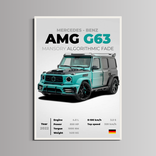 MERCEDES - ''MANSORY AMG G63''