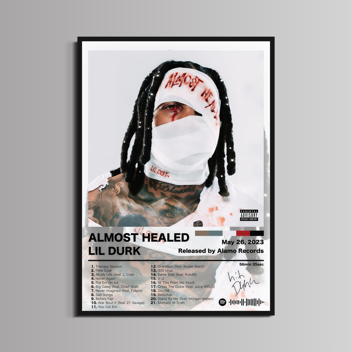 LIL DURK  - ''ALMOST HEALED''