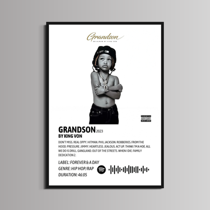 KING VON  - ''GRANDSON''
