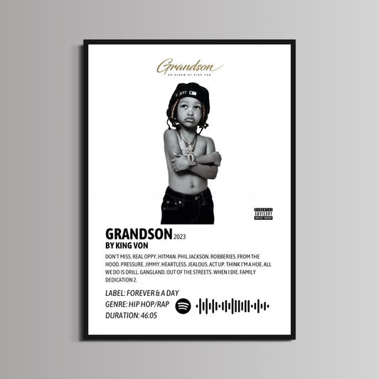 KING VON  - ''GRANDSON''