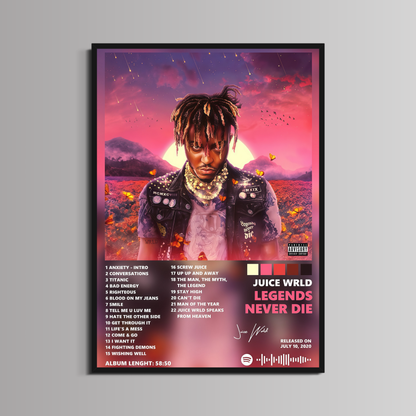 JUICE WRLD  - ''LEGENDS NEVER DIE''
