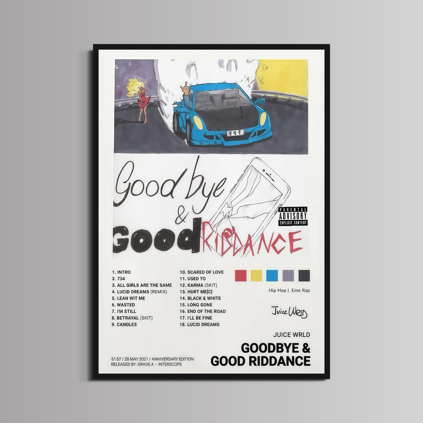 JUICE WRLD  - ''GOODBYE & GOOD RIDDANCE''