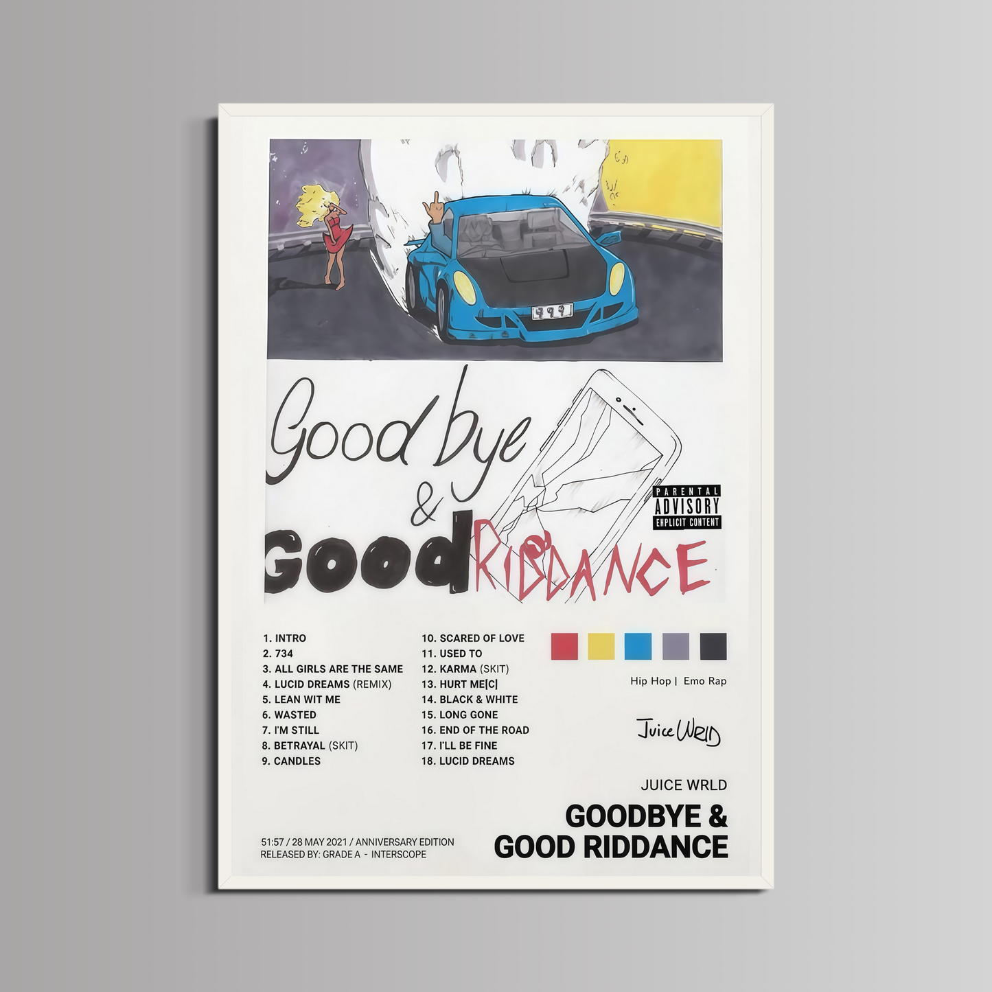 JUICE WRLD  - ''GOODBYE & GOOD RIDDANCE''