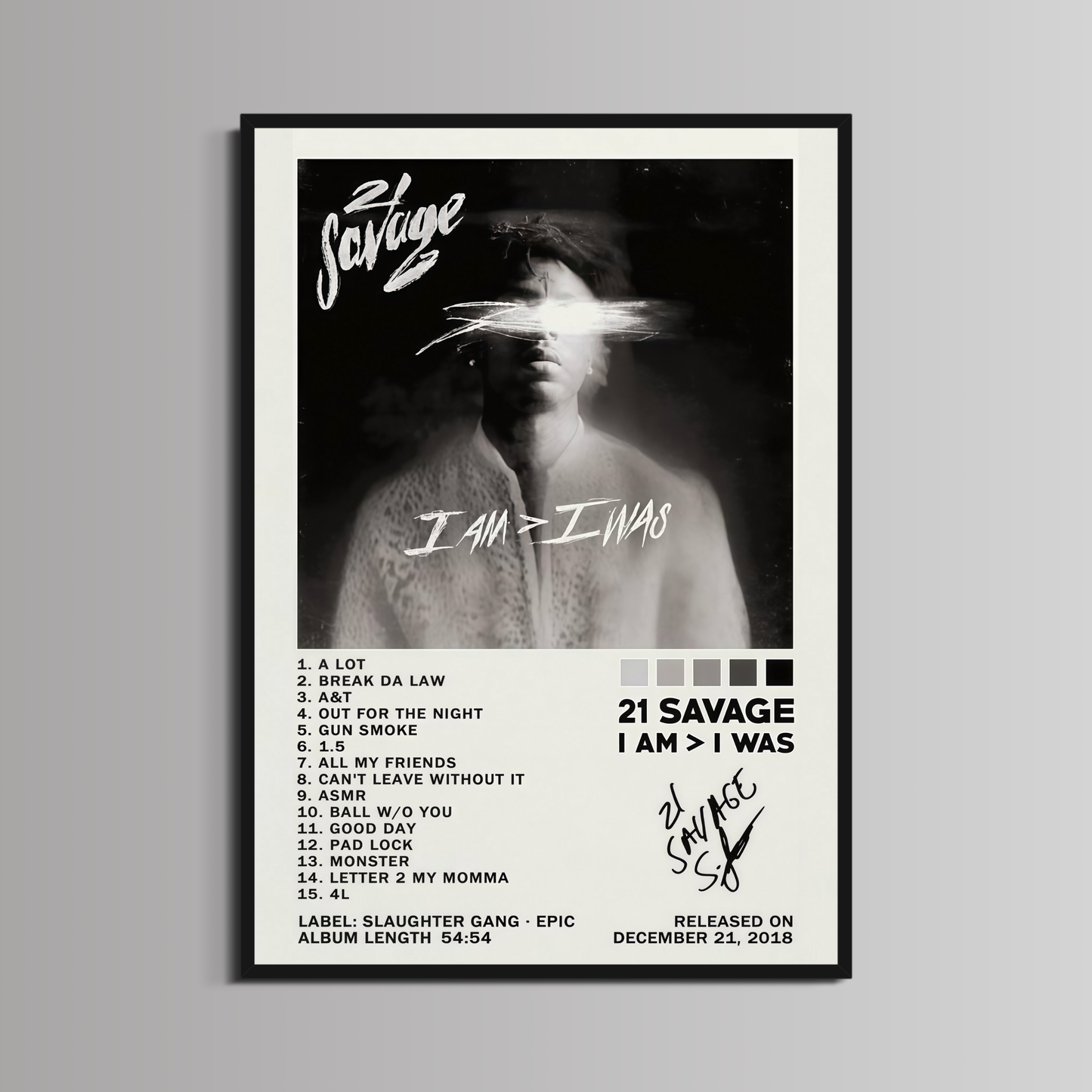 21 SAVAGE - ''I AM > I WAS''