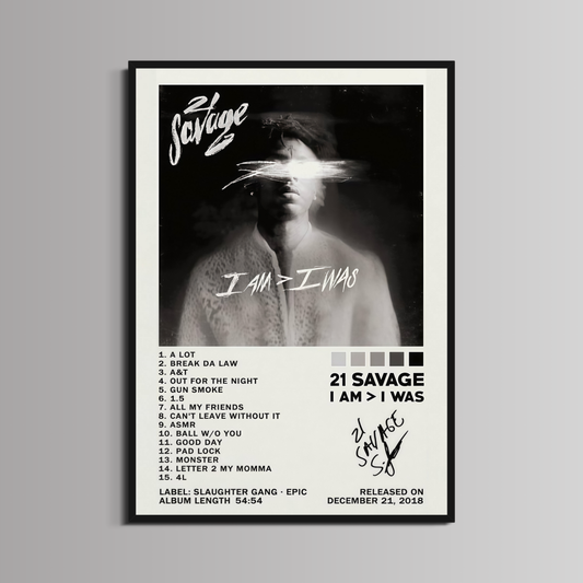 21 SAVAGE - ''I AM > I WAS''