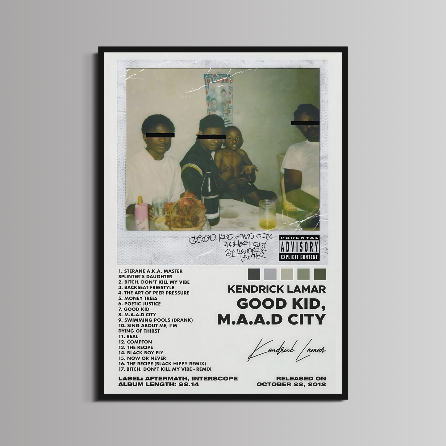 KENDRICK LAMAR - ''GOOD KID, M.A.A.D CITY''