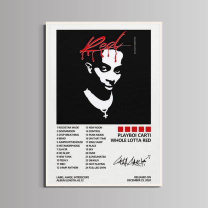 PLAYBOI CARTI - ''WHOLE LOTTA RED''