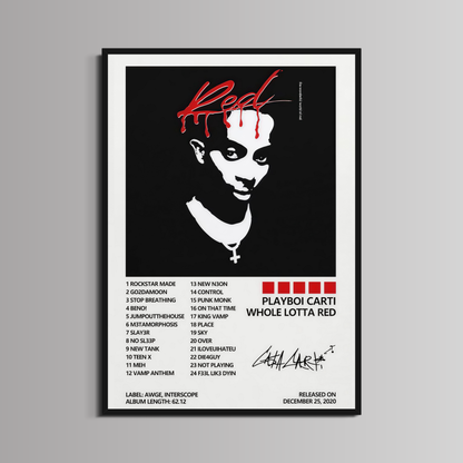 PLAYBOI CARTI - ''WHOLE LOTTA RED''