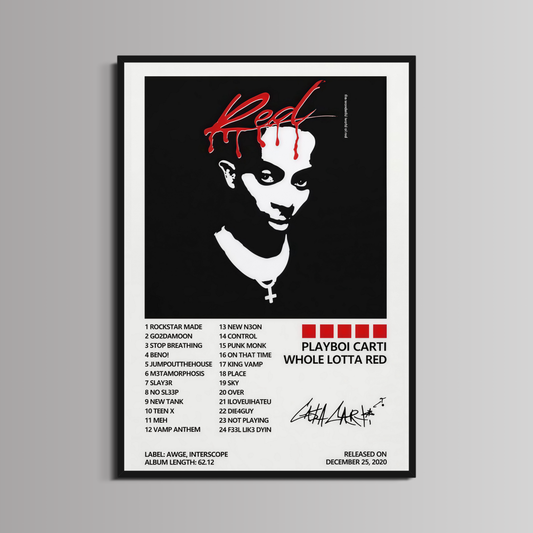 PLAYBOI CARTI - ''WHOLE LOTTA RED''