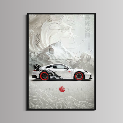 PORSCHE - ''WHITE/RED GT3 RS''