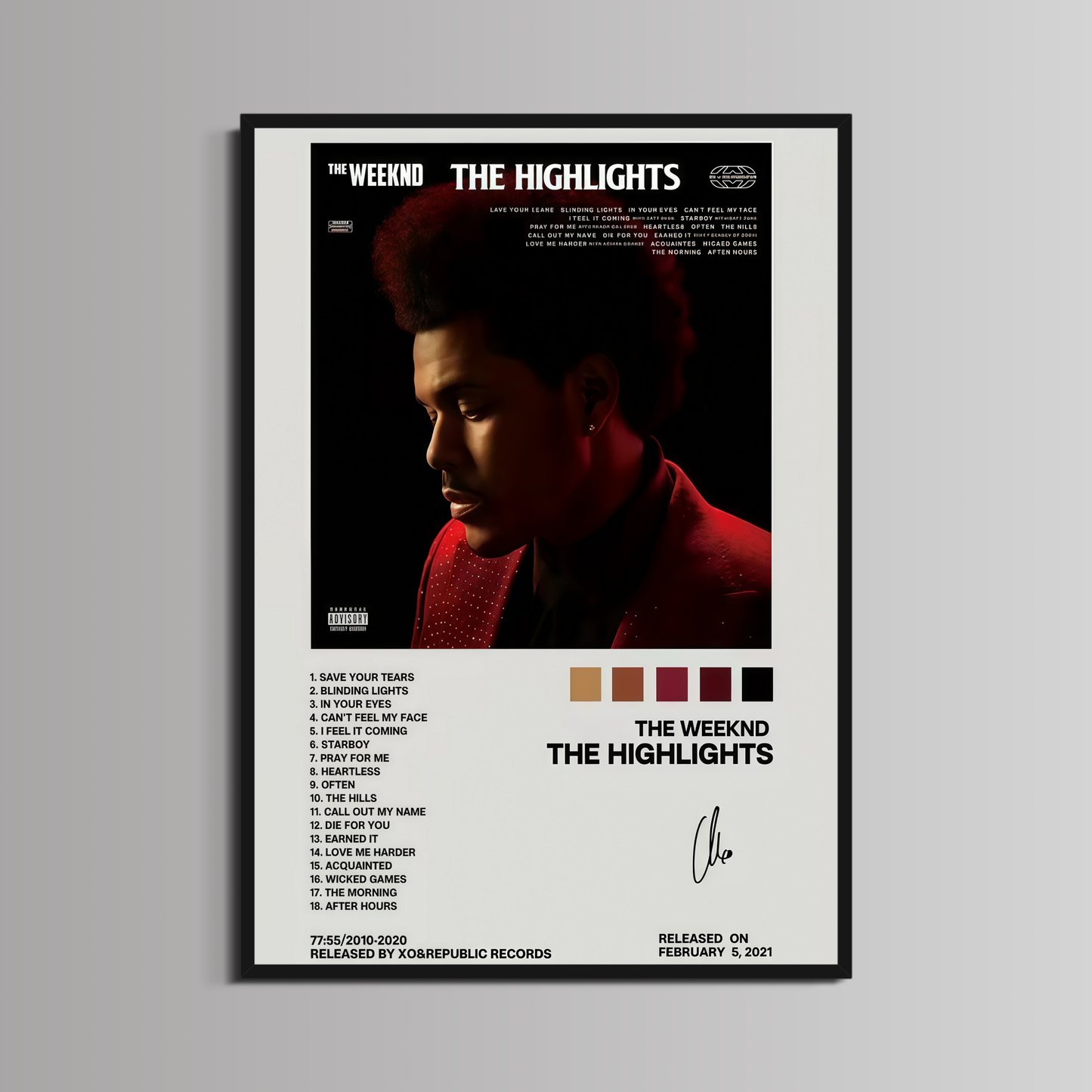 THE WEEKND - ''THE HIGHLIGHTS''