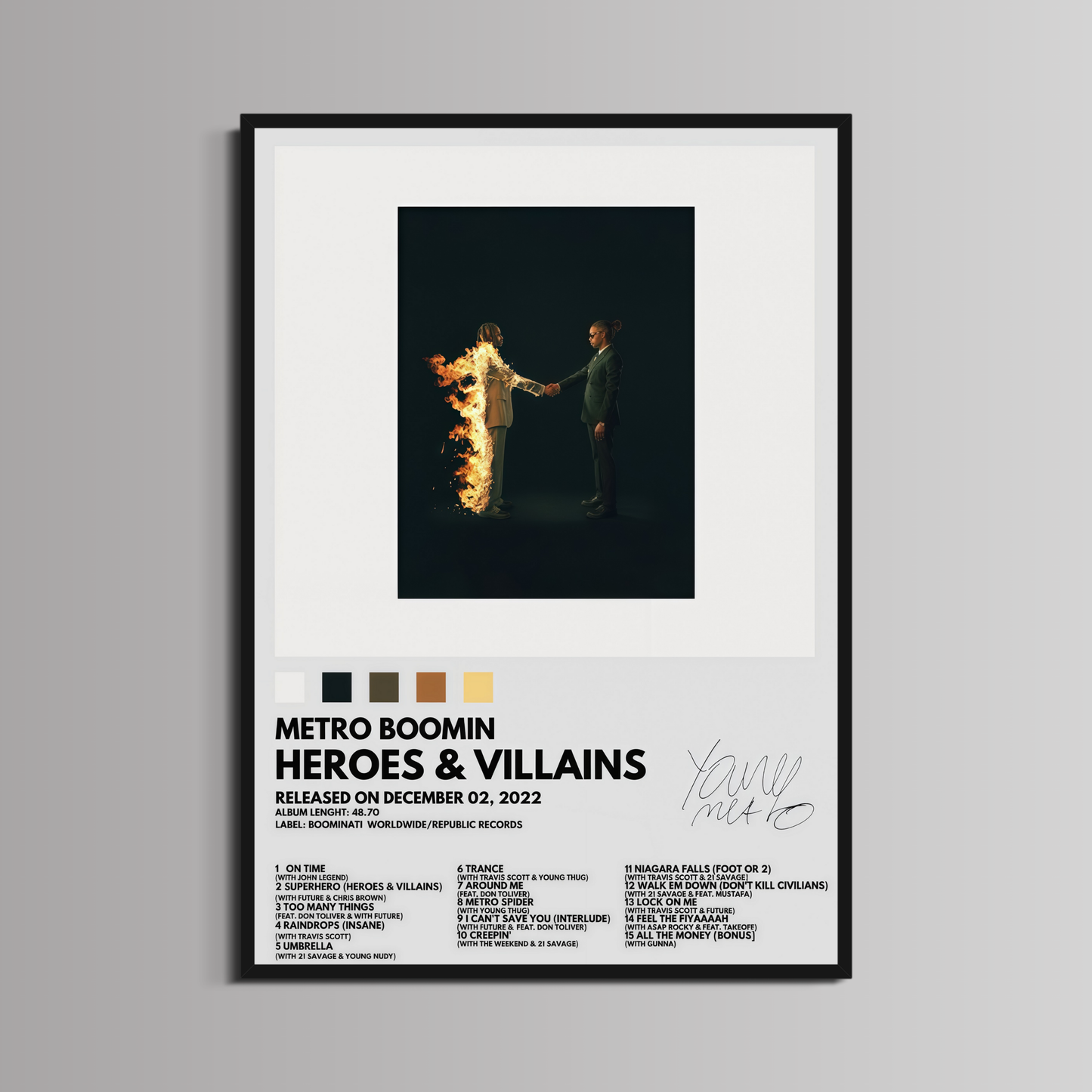 METRO BOOMIN - ''HEROES & VILLIANS''