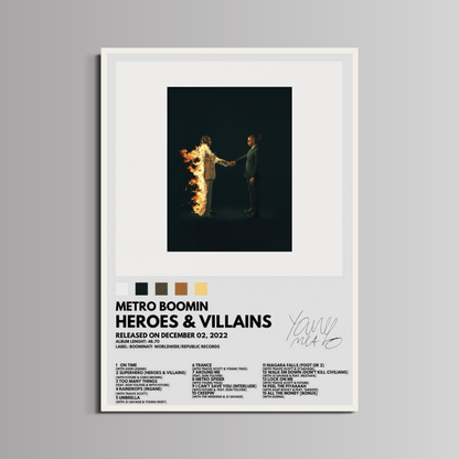 METRO BOOMIN - ''HEROES & VILLIANS''
