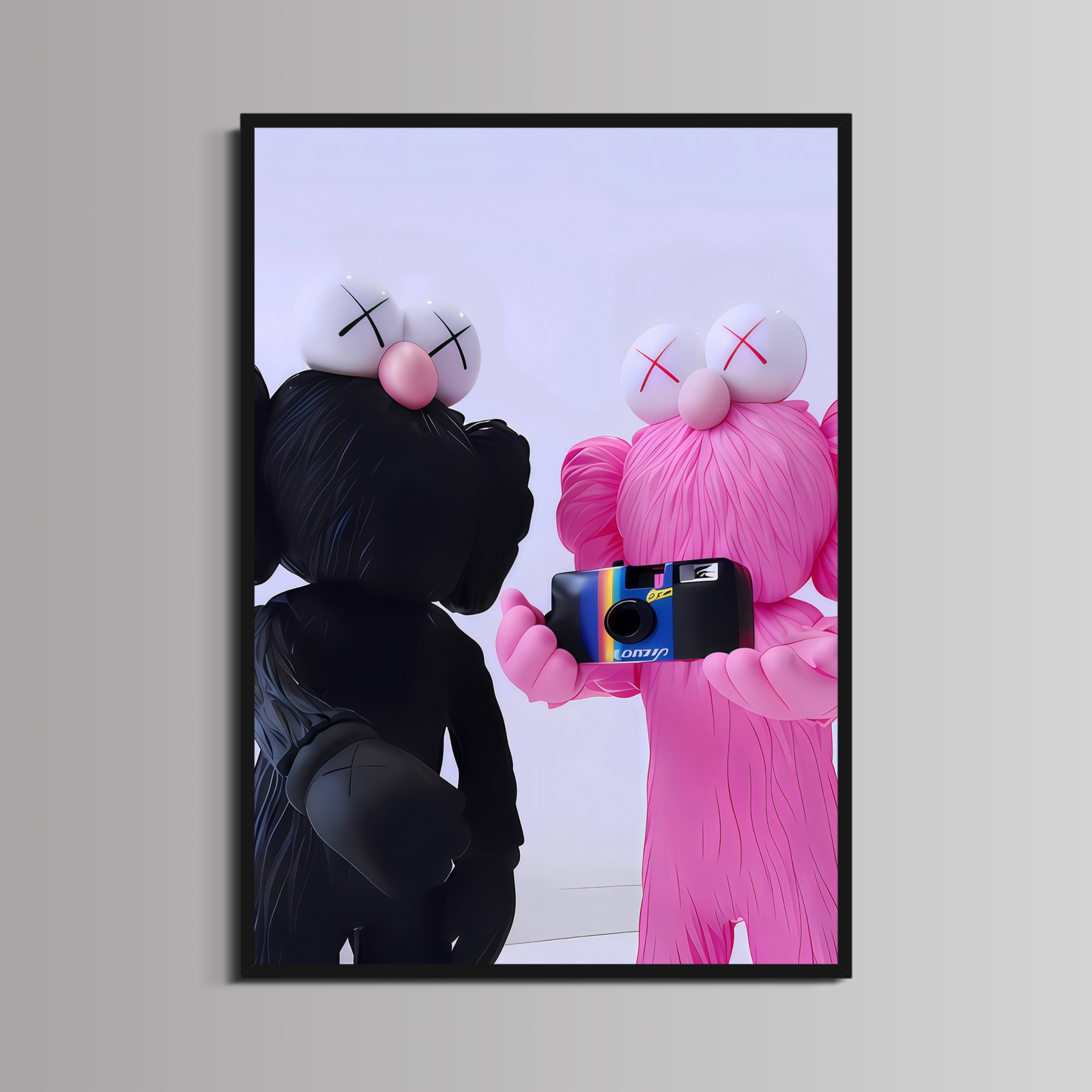 KAWS - ''BLACK & PINK''