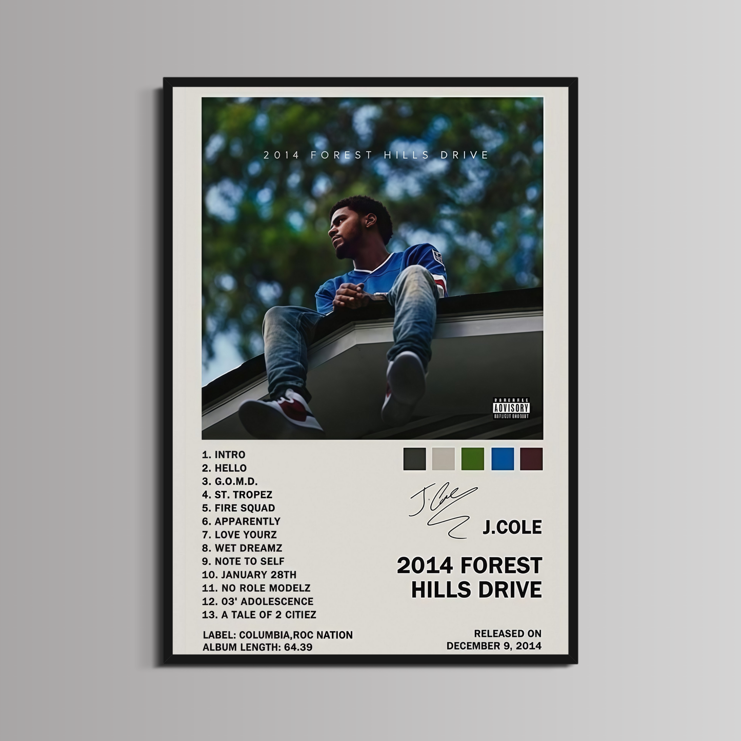 J. COLE - ''2014 FOREST HILLS DRIVE''