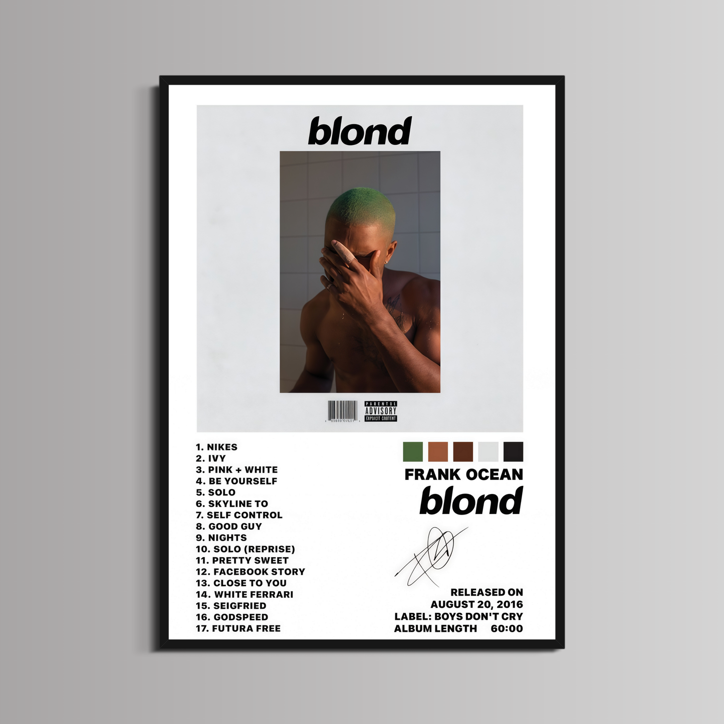 FRANK OCEAN - ''BLOND''