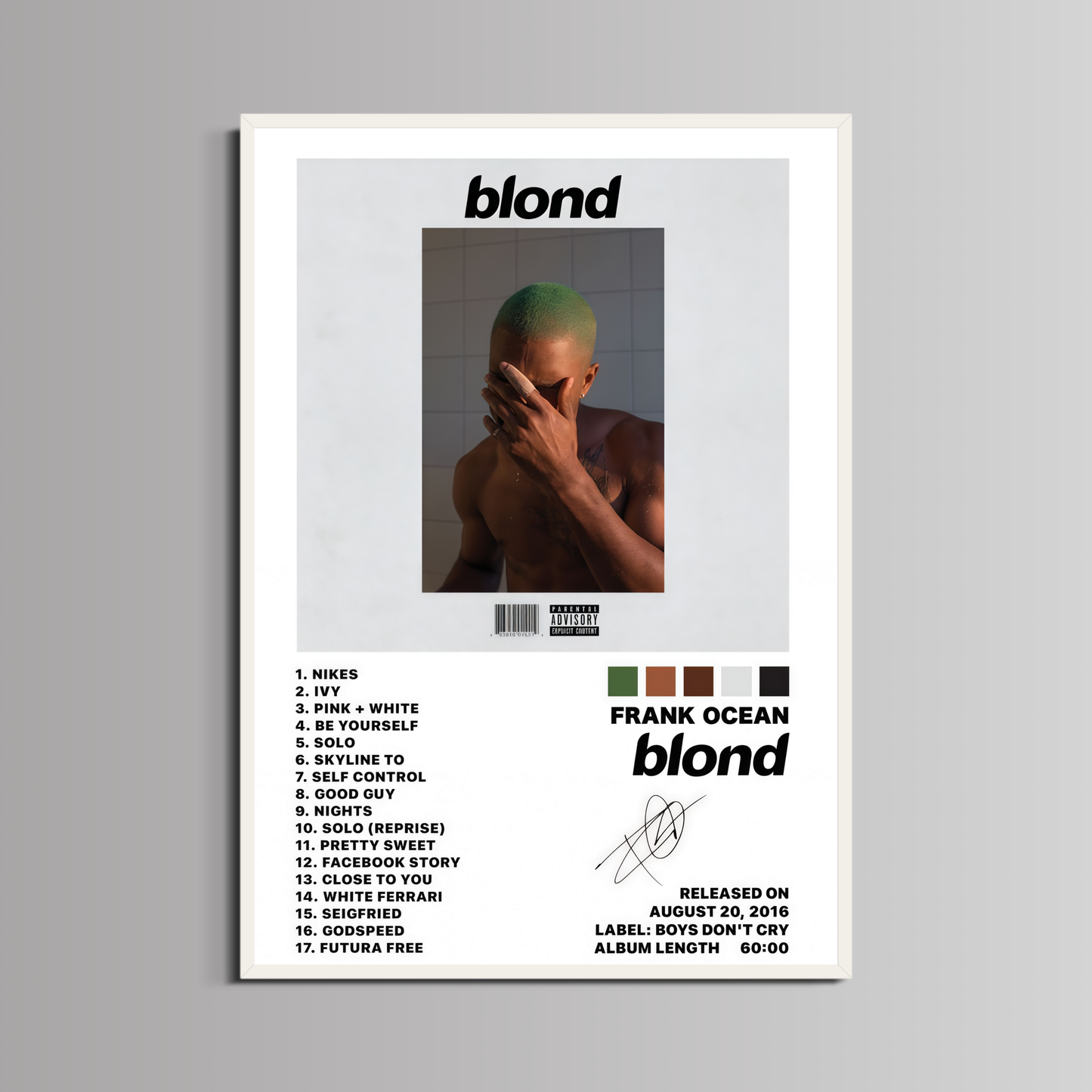 FRANK OCEAN - ''BLOND''