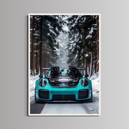 PORSCHE - ''GT3 RS TIFFANY BLUE''