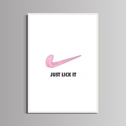 NIKE - ''JUST LICK IT''