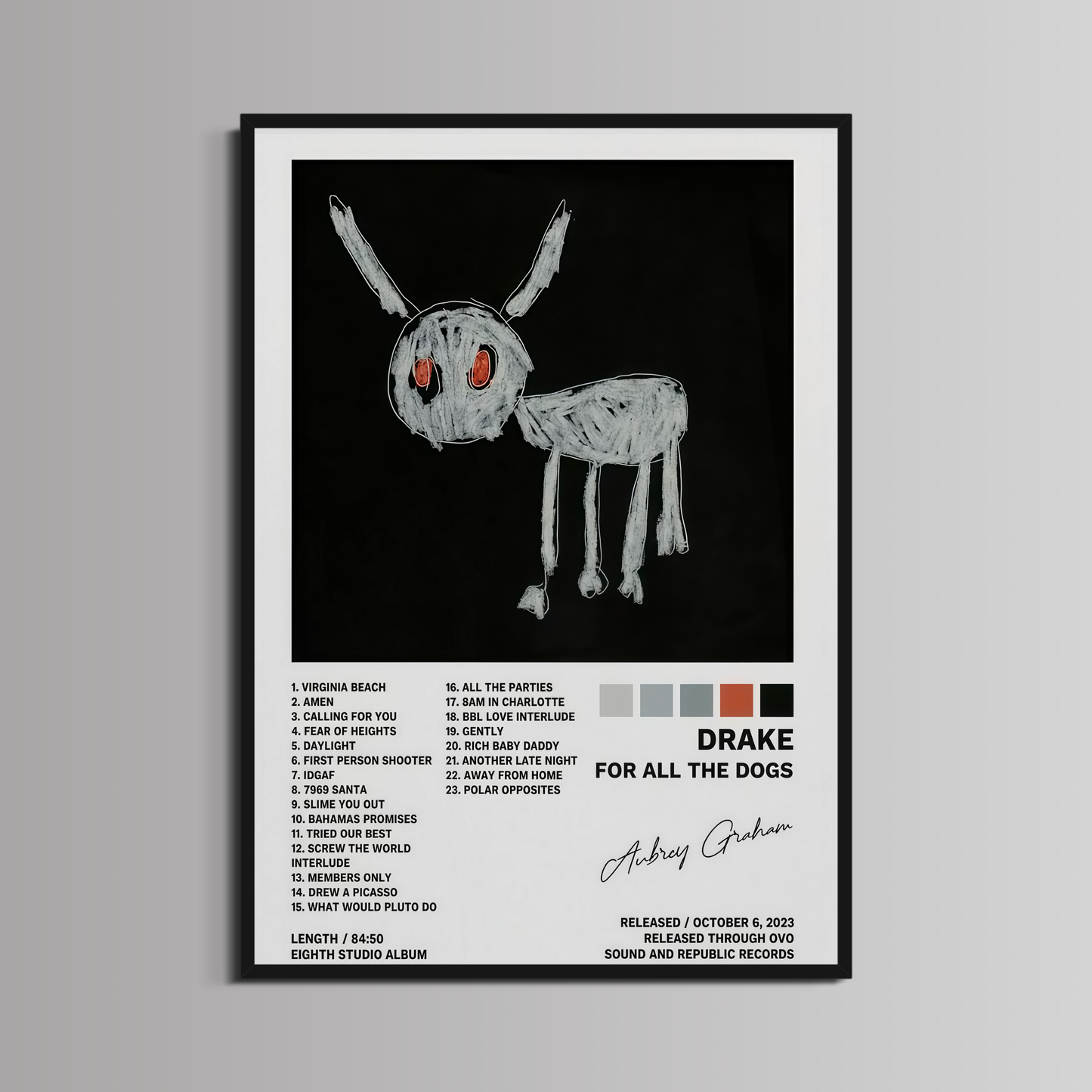 DRAKE - ''FOR ALL THE DOGS''