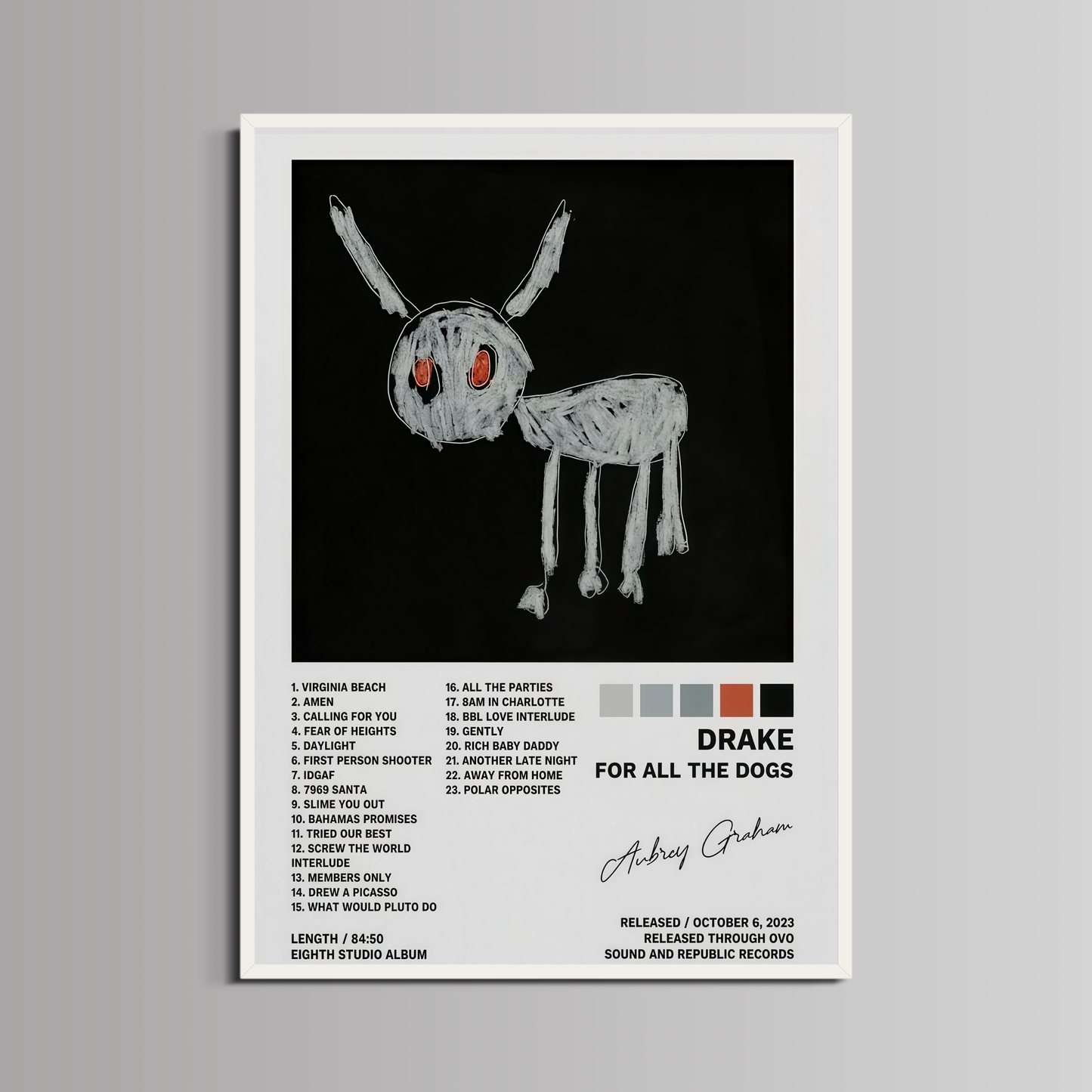 DRAKE - ''FOR ALL THE DOGS''