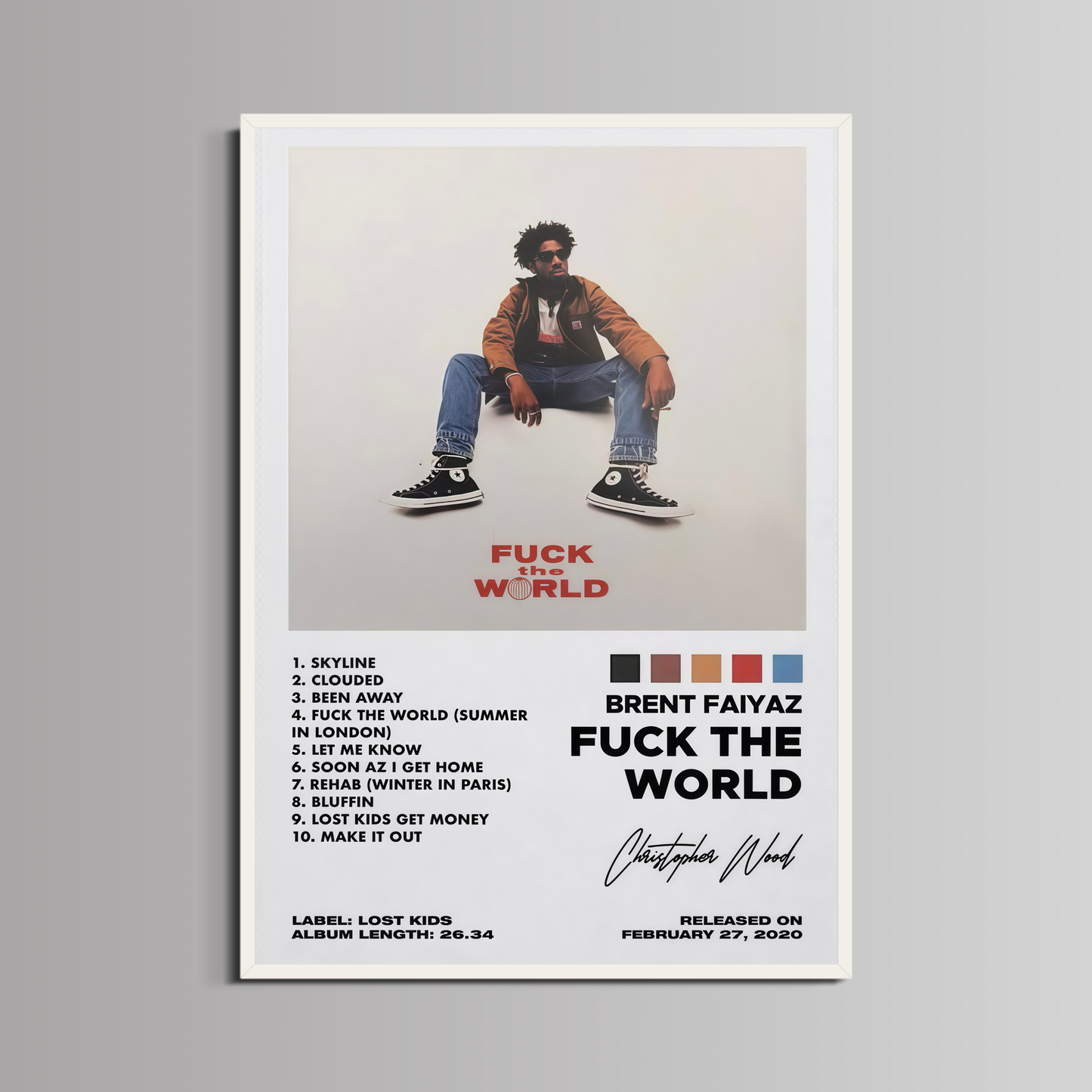 BRENT FAIYAZ - ''FUCK THE WORLD''