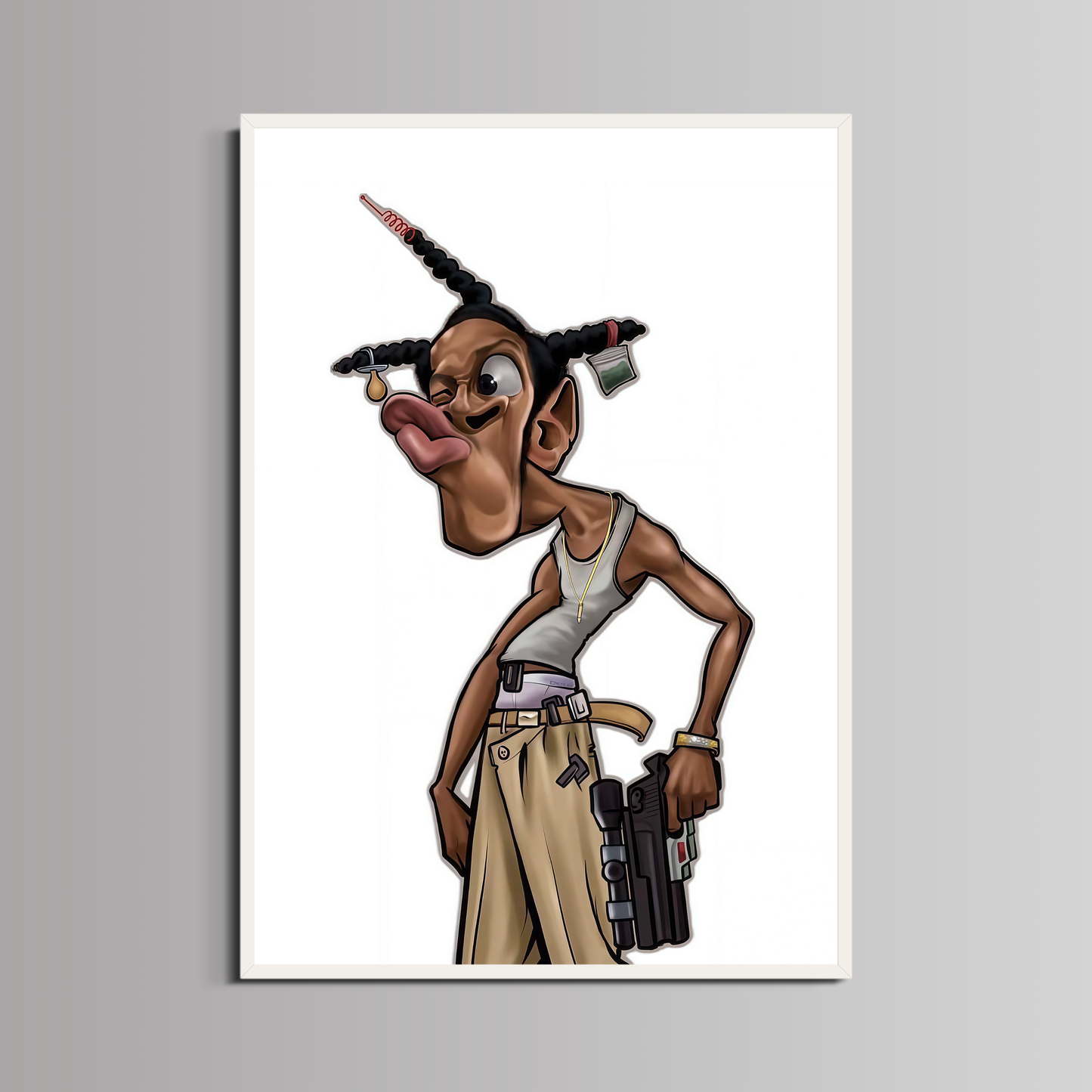 ABSTRACT - ''CRACKA''