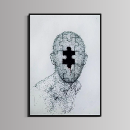 ABSTRACT - ''PUZZLED''