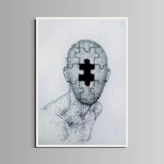 ABSTRACT - ''PUZZLED''