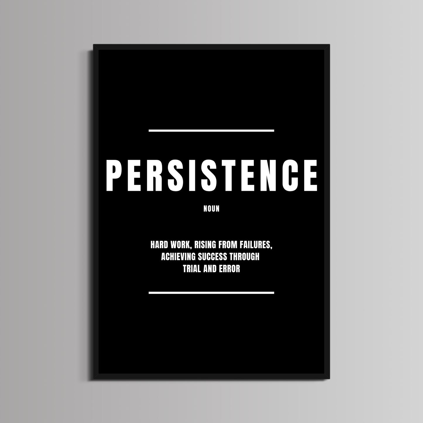 MOTIVATION - ''PERSISTENCE''