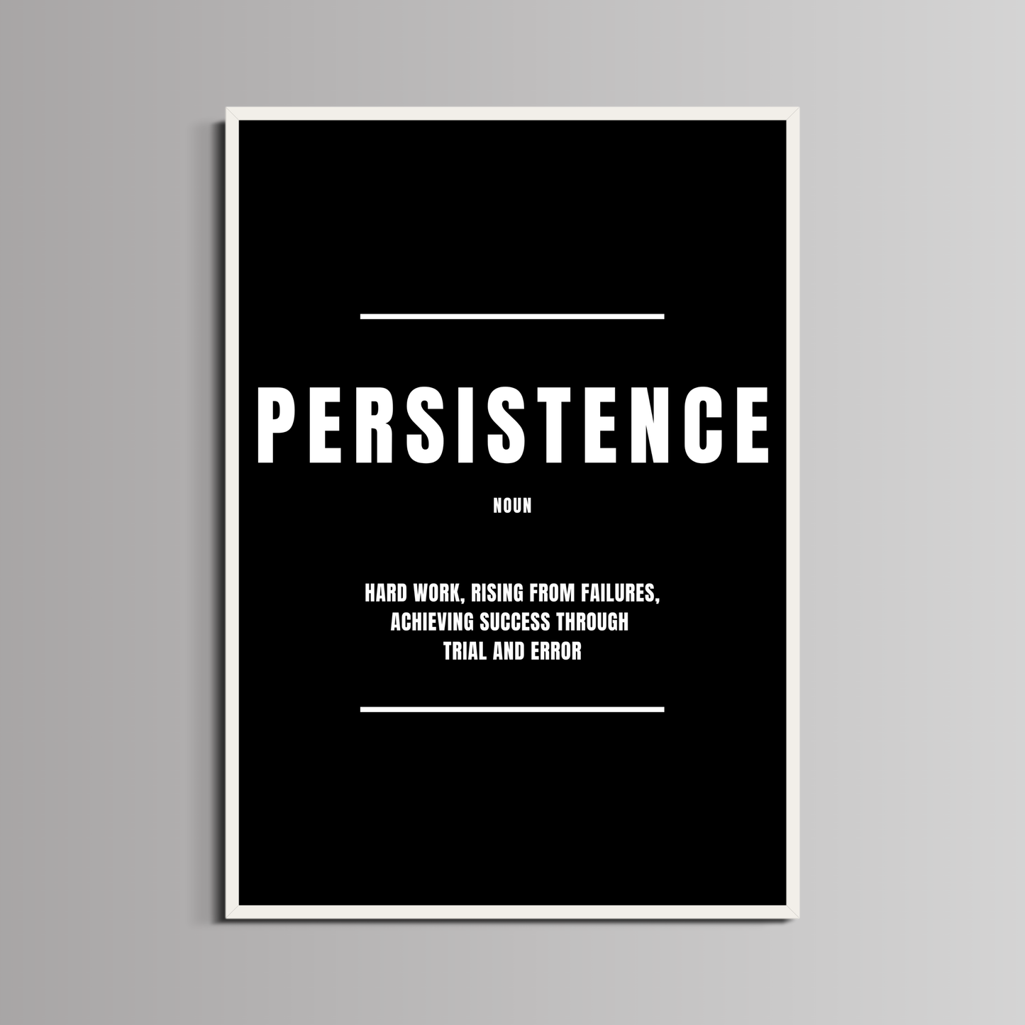 MOTIVATION - ''PERSISTENCE''