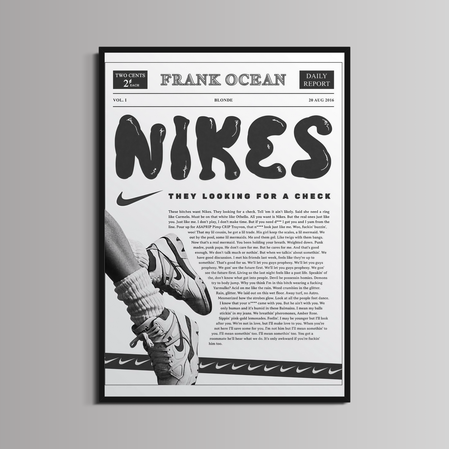 FRANK OCEAN - ''BLOND X NIKES''