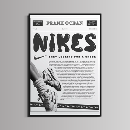 FRANK OCEAN - ''BLOND X NIKES''
