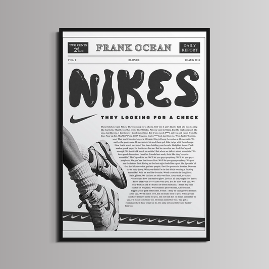 FRANK OCEAN - ''BLOND X NIKES''