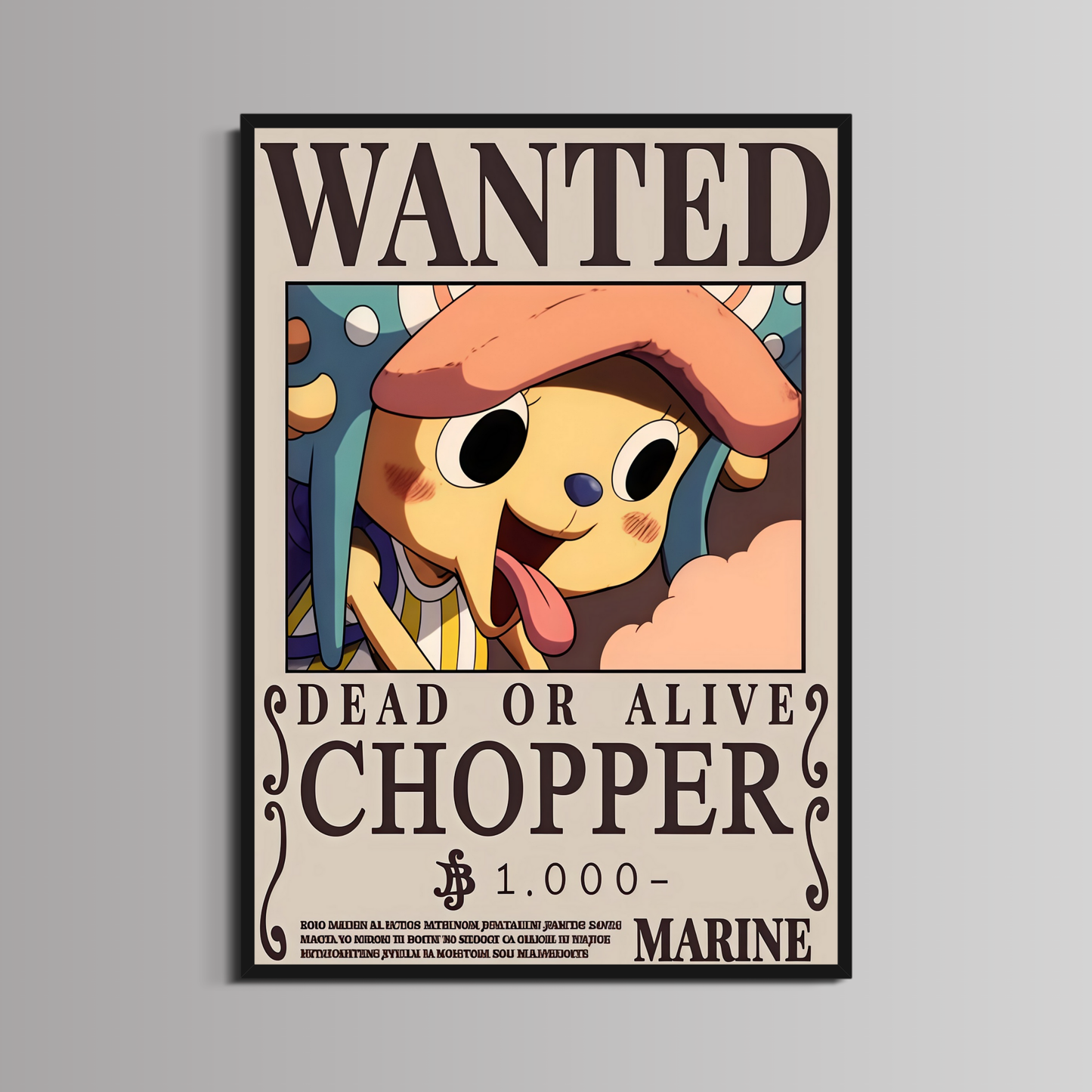 ONE PIECE - ''CHOPPER WANTED''