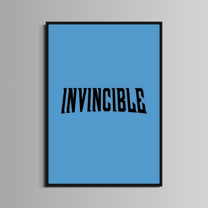 INVINCIBLE - ''BLUE-BLACK''