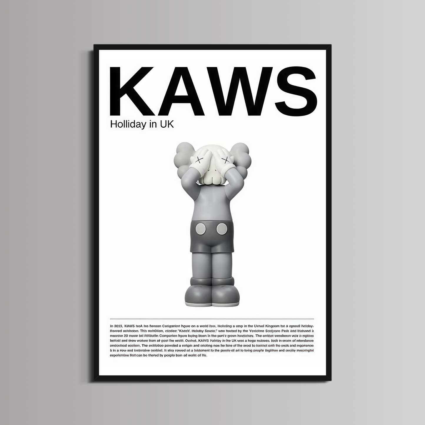 KAWS - ''UK HOLIDAY''