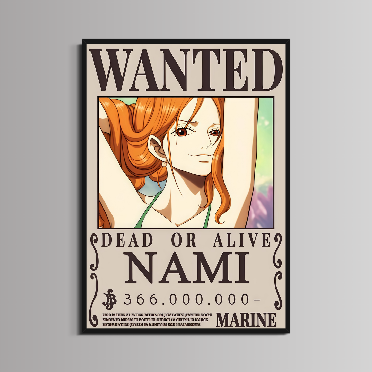 ONE PIECE - ''NAMI WANTED''