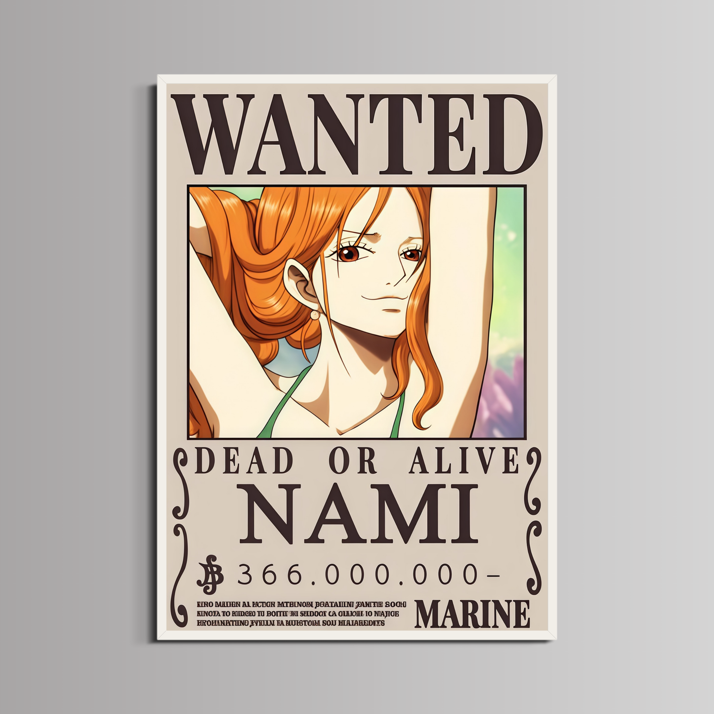 ONE PIECE - ''NAMI WANTED''
