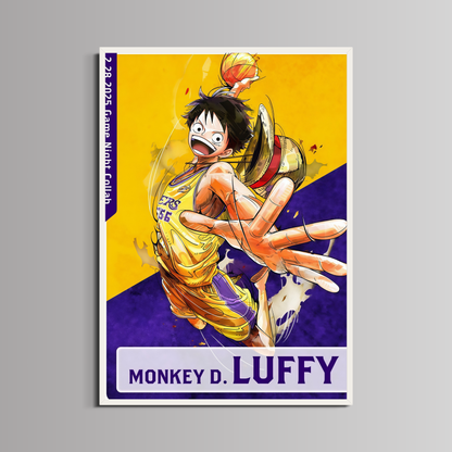 ONE PIECE - ''LUFFY LAKERS''
