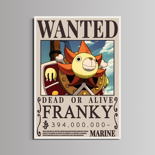 ONE PIECE - ''FRANKY WANTED''