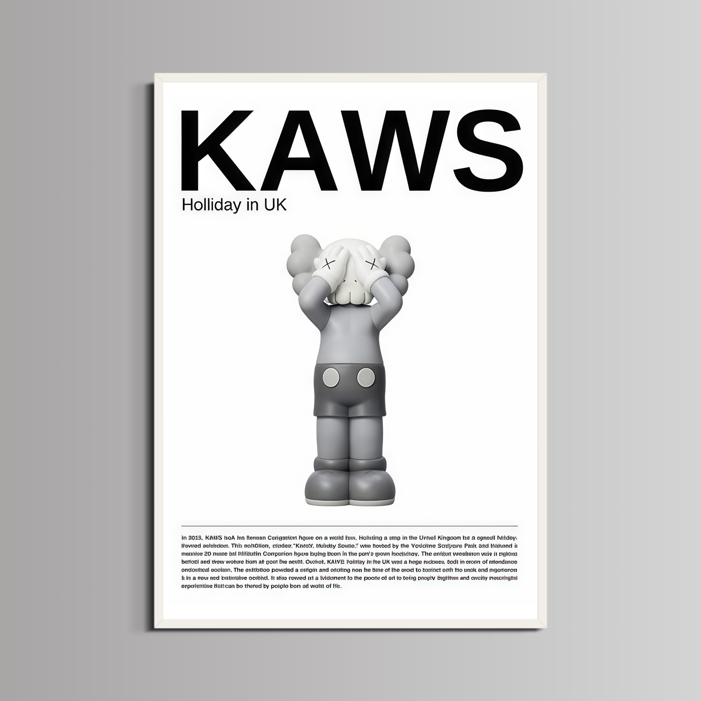 KAWS - ''UK HOLIDAY''