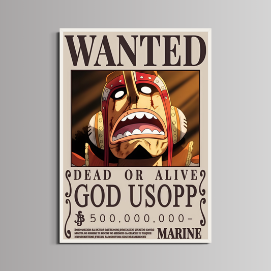 ONE PIECE - ''USOPP WANTED''