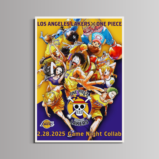 ONE PIECE - ''STRAWHATS X LAKERS''